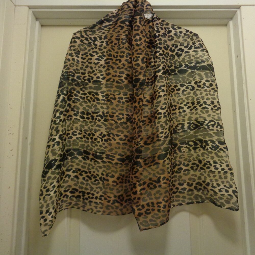 ANIMAL TRENDING RETRO BIG ANIMAL SHINEY ITALY SCARF